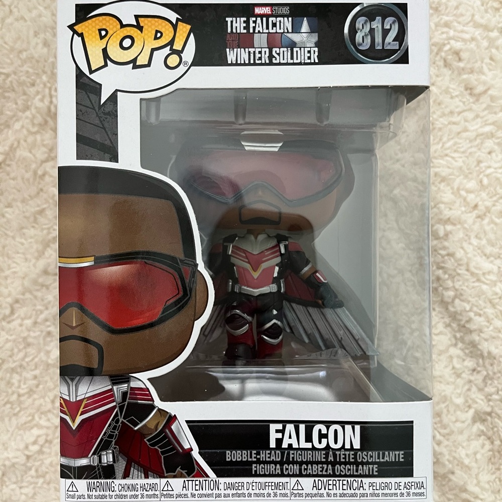 Funko Pop! The Falcon Winter Soldier Action Figure - Red, Black, White